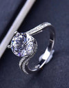 Keep Your Eyes On Me 3 Carat Moissanite Ring