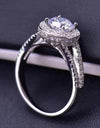 Shiny and Chic 1 Carat Moissanite Ring