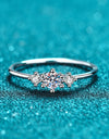 Dream Date Night Moissanite 925 Sterling Silver Ring