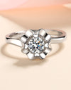 Life Is So Good Moissanite Ring