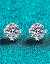 Good Day In My Mind Moissanite Stud Earrings