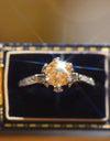 You'are My Lover 2 Carat Moissanite Ring