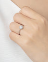 Wonderful Life 1 Carat Moissanite Platinum-Plated Ring