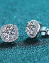 Let Me Love You 1 Carat Moissanite Stud Earrings