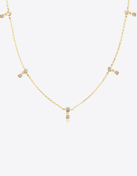 Zircon 925 Sterling Silver Necklace