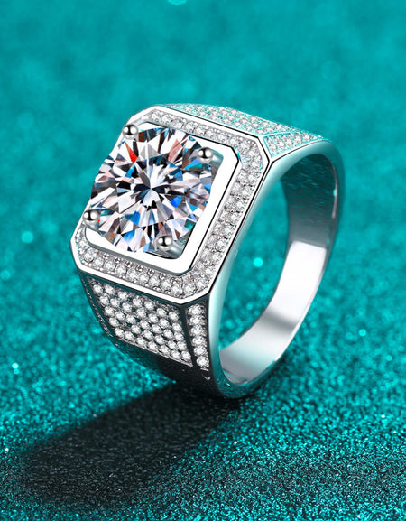 Bring It Home 925 Sterling Silver Moissanite Ring