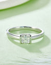 Moissanite 925 Sterling Silver Solitaire Ring