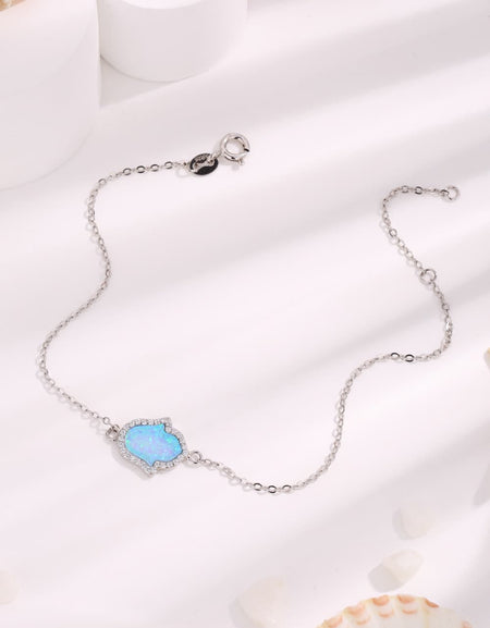 Opal 925 Sterling Silver Bracelet