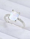 Square Moonstone Ring