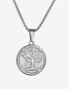 Tree Of Life Pendant Stainless Steel Necklace