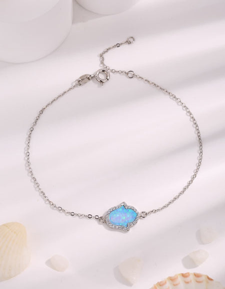 Opal 925 Sterling Silver Bracelet