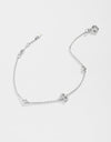 A To F Zircon 925 Sterling Silver Bracelet