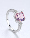 Morganite 925 Sterling Silver Ring