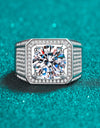 Bring It Home 925 Sterling Silver Moissanite Ring