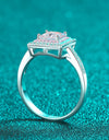 Stay Elegant 1 Carat Moissanite Ring