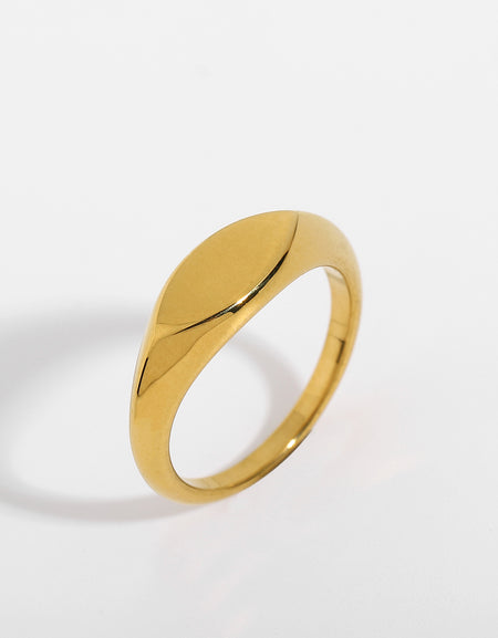 Gold Sphere Ring