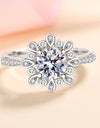 Can't Stop Your Shine 925 Sterling Silver Moissanite Ring