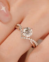 Bold Beauty 1 Carat Moissanite Heart-Shaped Ring