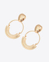 18K Gold-Plated Drop Earrings