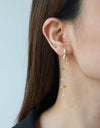 Beaded Long Chain Earrings