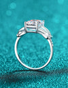 Perfect Days 3 Carat Moissanite Sterling Silver Ring