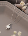 Sweet Beginnings Opal Pendant Necklace