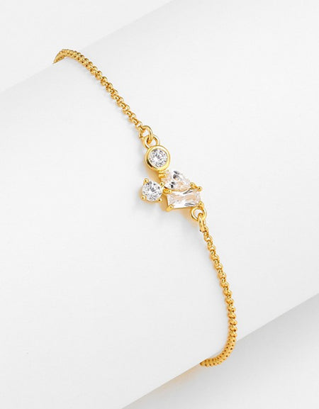 18K Gold Plated Zircon Bracelet