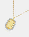 Zircon Decor Constellation Pendant Necklace