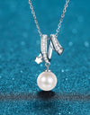 Give You A Chance Pearl Pendant Chain Necklace