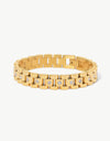 18K Gold-Plated Watch Band Bracelet