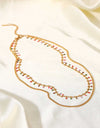 18K Gold-Plated Double-Layered Stainless Steel Necklace