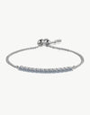 Moissanite Sterling Silver Bracelet