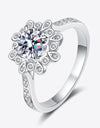 Can't Stop Your Shine 925 Sterling Silver Moissanite Ring