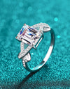 Perfect Days 3 Carat Moissanite Sterling Silver Ring