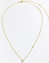 A To F Zircon 925 Sterling Silver Necklace