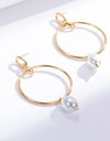 No Worries Pearl Drop Earrings