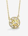 Cubic Zirconia Star Pendant Necklace