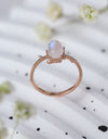 High Quality Natural Moonstone 925 Sterling Silver Ring