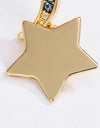 5-Pair Wholesale Lasting Wish Inlaid Rhinestone Star and Moon Drop Earrings