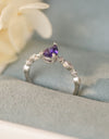 Amethyst 925 Sterling Silver Ring