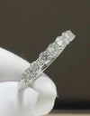 Charming Moissanite 925 Sterling Silver Ring