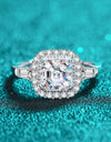 So Much Shine 2 Carat Moissanite Sterling Silver Ring