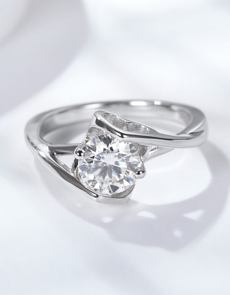 Get What You Need 1 Carat Moissanite Ring