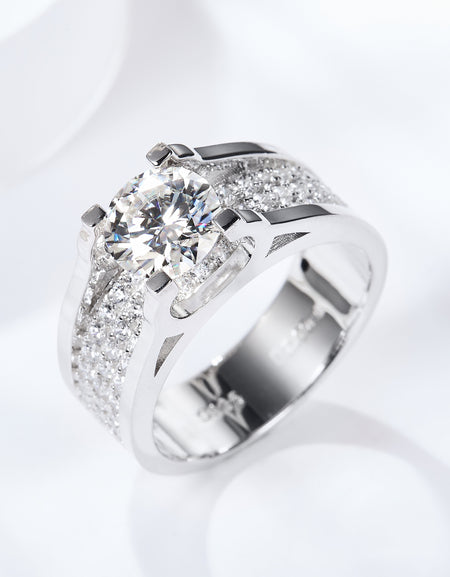 Made To Shine 1 Carat Moissanite Ring