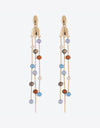 Beaded Long Chain Earrings