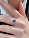 Amethyst 925 Sterling Silver Ring