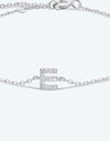 A To F Zircon 925 Sterling Silver Bracelet