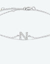 L To P Zircon 925 Sterling Silver Bracelet