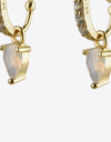 Opal 925 Sterling Silver Drop Earrings