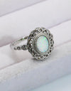 Feeling The Love 925 Sterling Silver Opal Ring